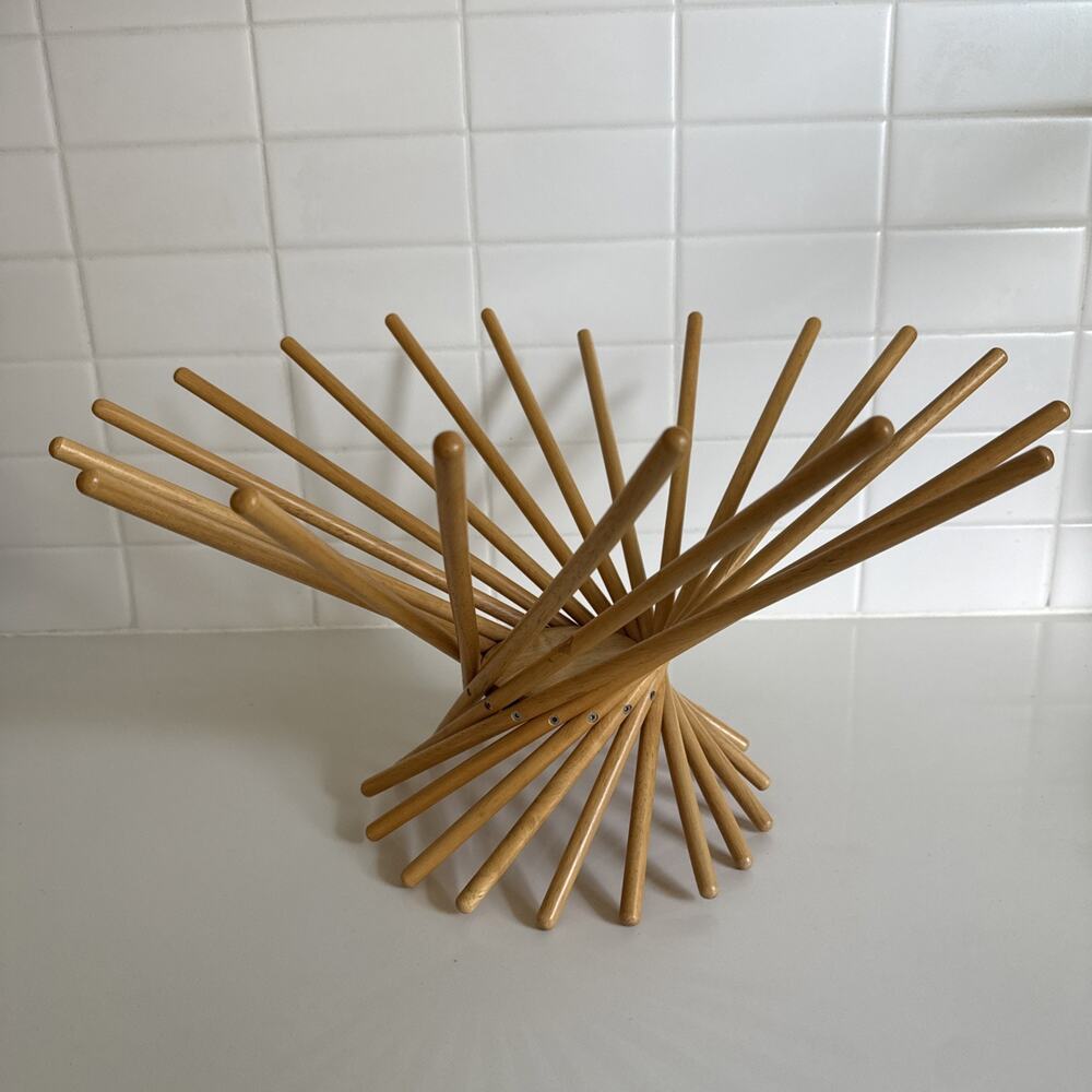 Carlo Contin 1999 Wood Satellite Fruit Basket Museum of Modern Art MCM-style